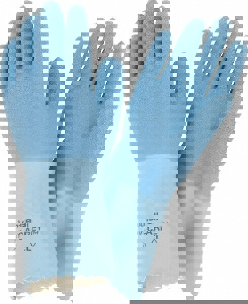 Series 62-400 General Purpose Work Gloves: Medium, Rubber-Coated Cotton